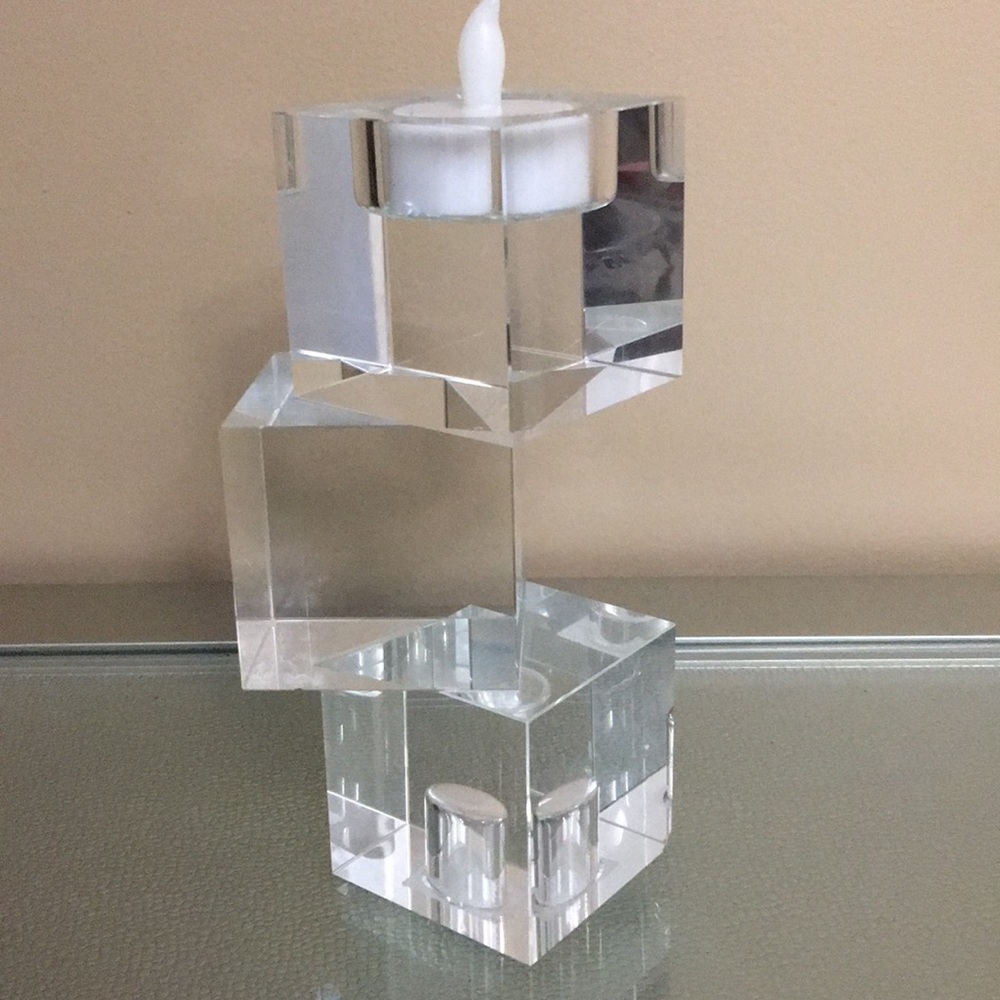 💕3for40💕Z Gallerie Votive Candleholders Set of 2 - Picture 6 of 10